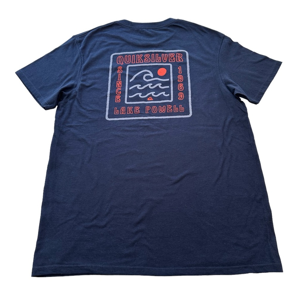 Quicksilver Short Sleeve T-Shirt Double Up Lake Powell NWT Men’s Size Medium